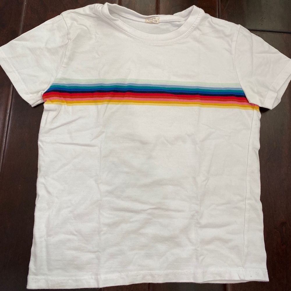 Brandy Melville Jamie Rainbow Tee